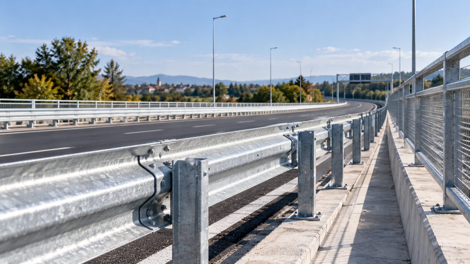 Zincatura a caldo per infrastrutture stradali